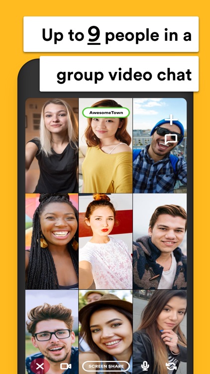 Squad - social screen sharing