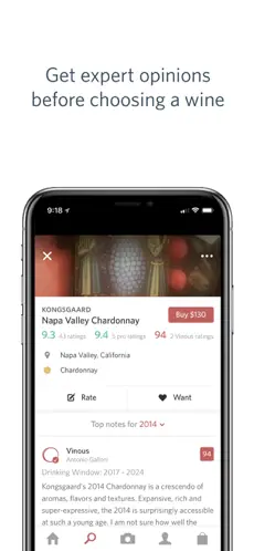 Imágen 2 Delectable - Scan & Rate Wine iphone