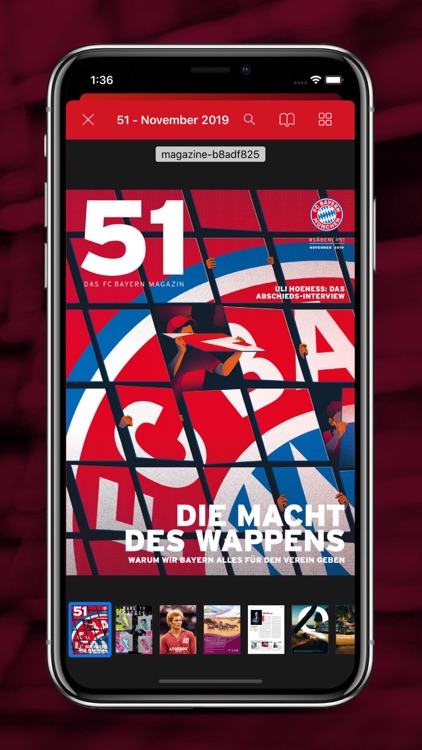 FC Bayern eMagazine App screenshot-3