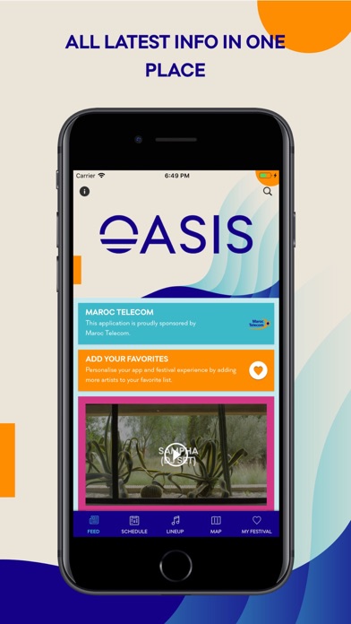 How to cancel & delete Oasis Festival from iphone & ipad 2