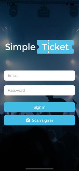 SimpleTicket Scanner