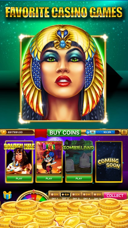 Pharaohs Golden Nile Slots screenshot-3