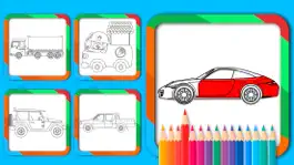 Game screenshot Cars Coloring Pages Game apk