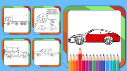 How to cancel & delete Cars coloring pages for kids – magic coloring book from iphone & ipad 2