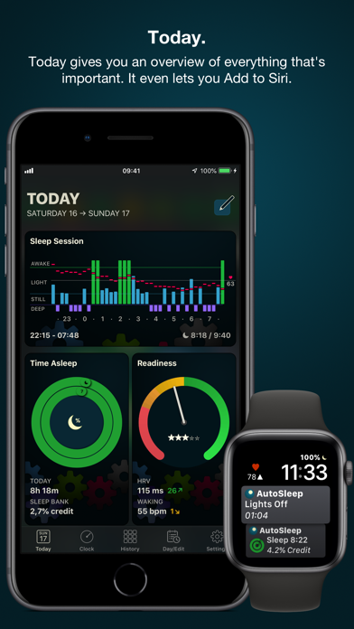 AutoSleep. Track Sleep from Watch Automatically Screenshot 3