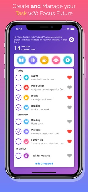 Focus Future : To-Do List(圖1)-速報App