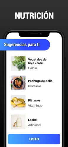 Screenshot 4 Ejercicio y dieta para jóvenes iphone