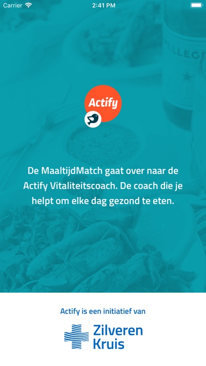 Actify MaaltijdMatch recepten