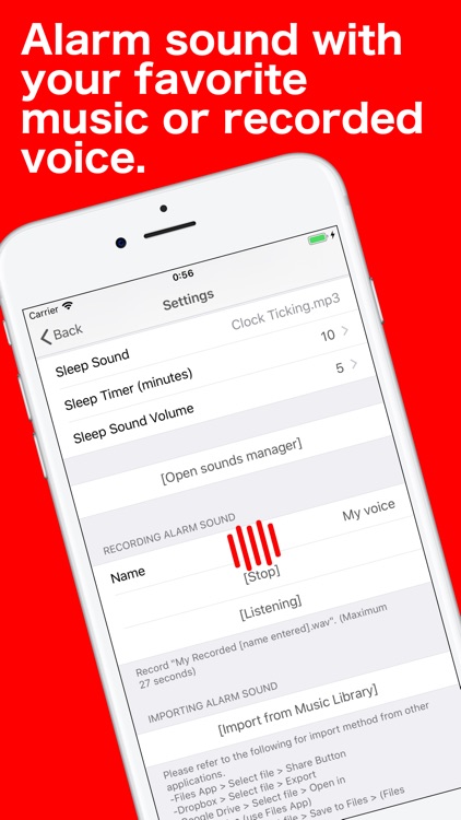 Last Alarm Clock/Wake Up Music screenshot-3