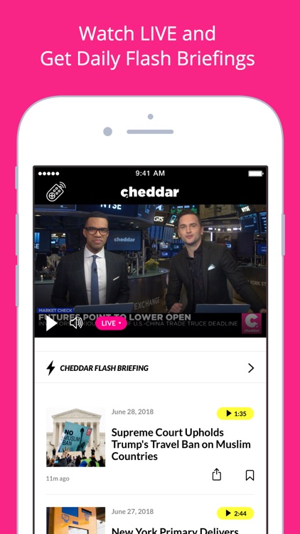 Cheddar.com screenshot-0