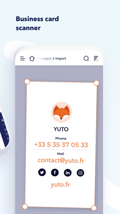 Yuto, le CRM mobile et futé screenshot 3