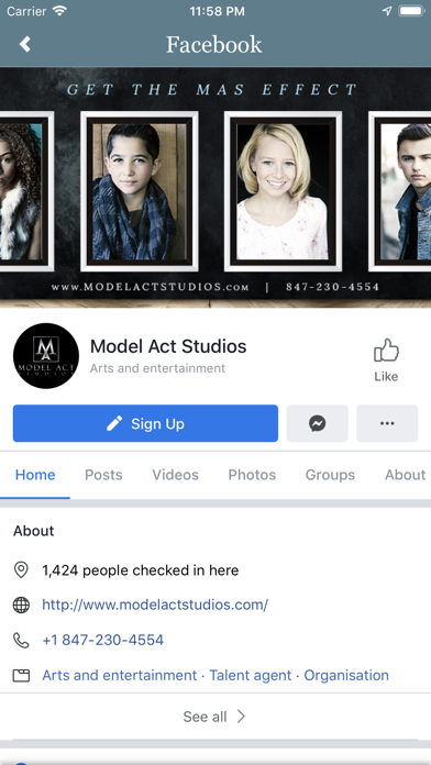 Model Act Studios screenshot 3