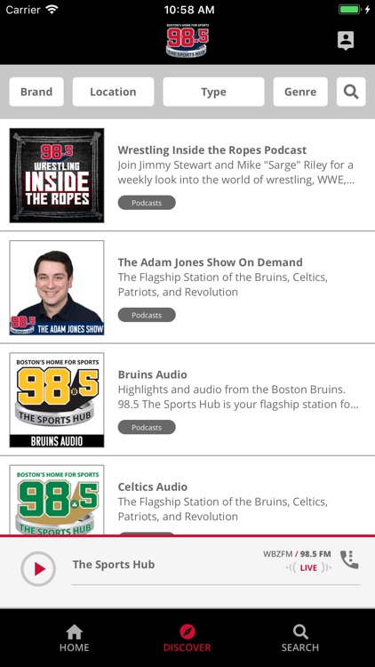 98.5 The Sports Hub