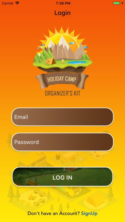 Holiday Camp Organizer's Kit