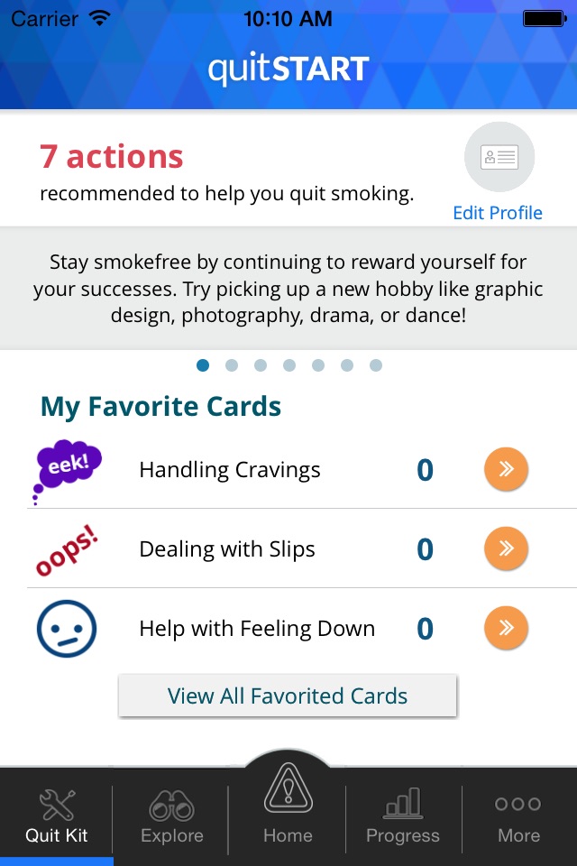quitSTART - Quit Smoking screenshot 3