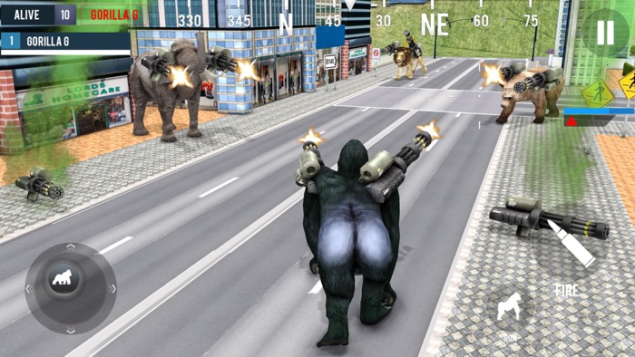 Wild Gorilla Rampage Simulator