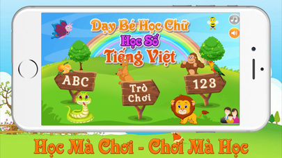 How to cancel & delete Dạy Bé Học Chữ Cái - Học Số from iphone & ipad 1