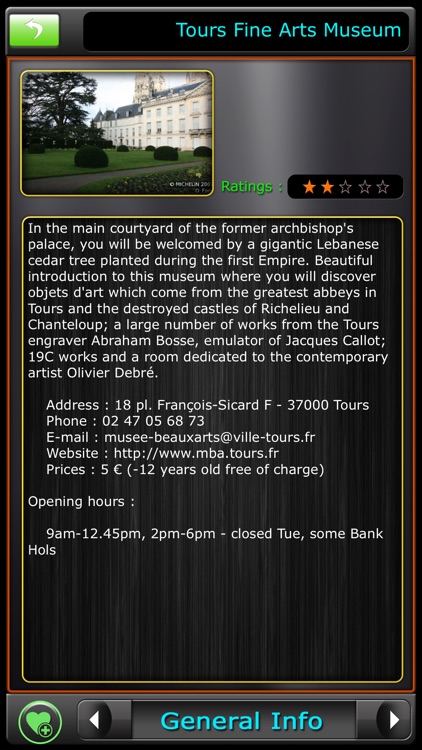 Tours Offline Map City Guide