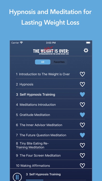 The Weight is Over