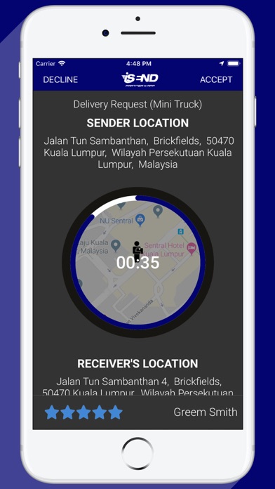 iSend Partner App screenshot 4