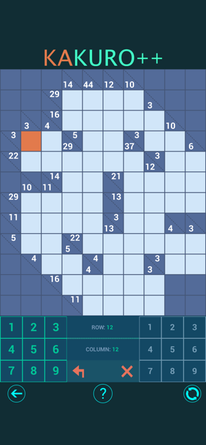 Kakuro++ Cross Sums Puzzles(圖4)-速報App