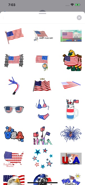 Animated Happy Flag Day USA(圖2)-速報App