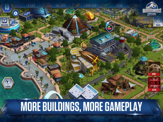 Jurassic World The Game By Ludia Ios United States Searchman App Data Information - jurassic tycoon codes roblox