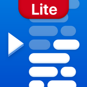 Teleprompter Lite - Speech, Script and Lyrics Mirror Prompter Pro icon