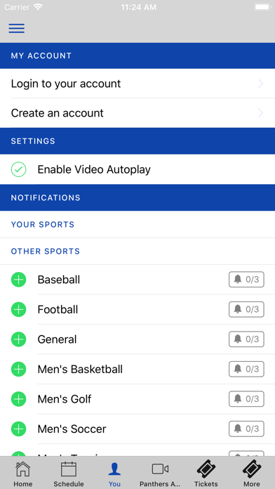 How to cancel & delete Georgia State Athletics from iphone & ipad 3