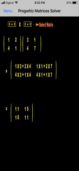 Progwhiz Matrices Solver(圖3)-速報App