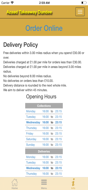 Azaad Takeaway Dundee(圖3)-速報App