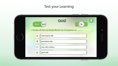 How to cancel & delete Transport in Plants Biology from iphone & ipad 1