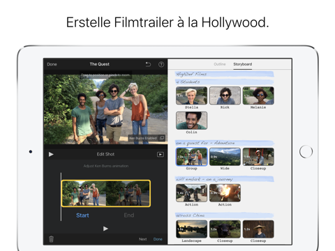 iMovie screenshot 3
