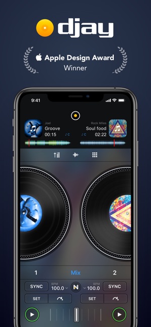Djay Dj アプリ ミキサー をapp Storeで