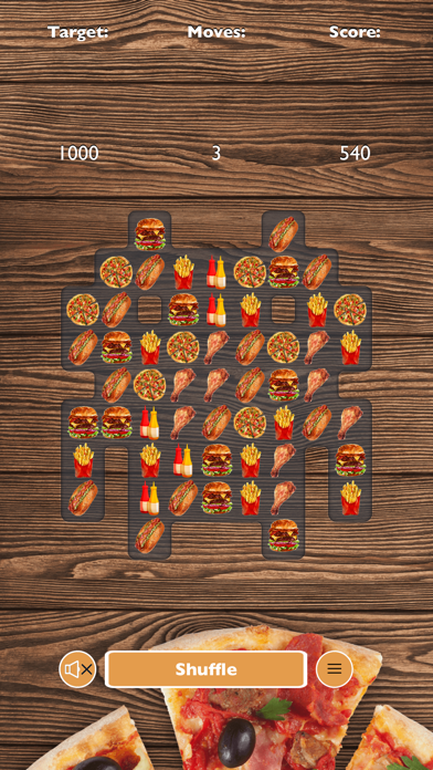 Pizza Burger Match 3 screenshot 3