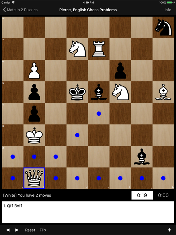 Mate in 2 Chess Puzzles на iPad