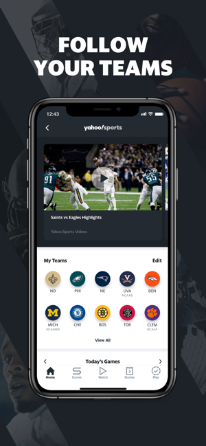 Yahoo Sports Watch Live Nfl On The App Store