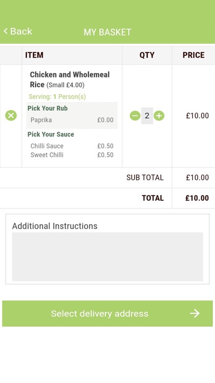 Barbell Nutrition Ordering App screenshot-4