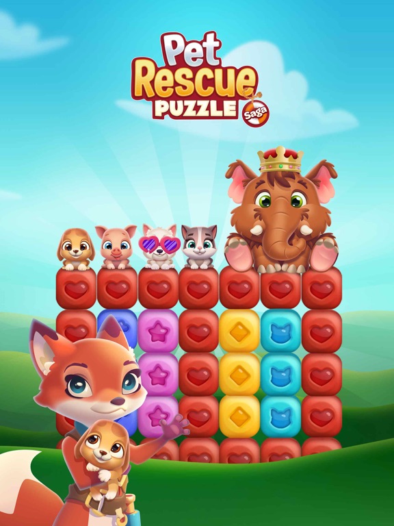 Игра Pet Rescue Puzzle Saga