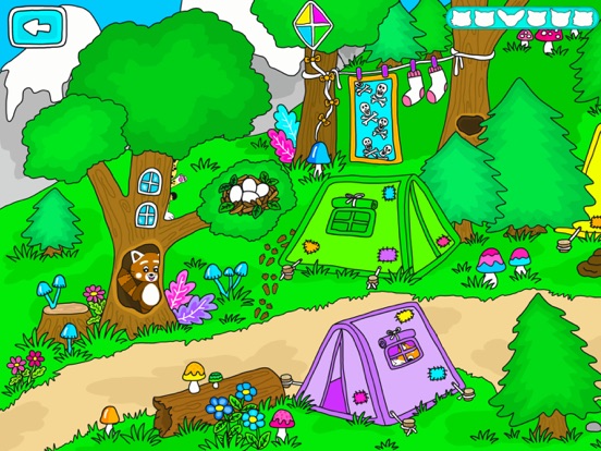 Pukkins Camping: Spel för barnのおすすめ画像8