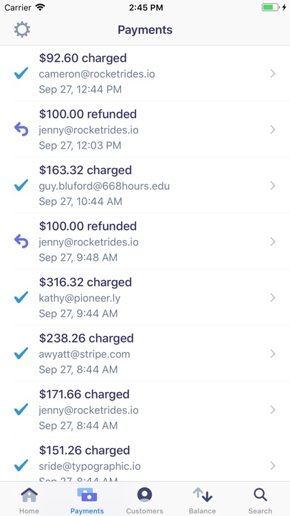 Stripe Dashboard