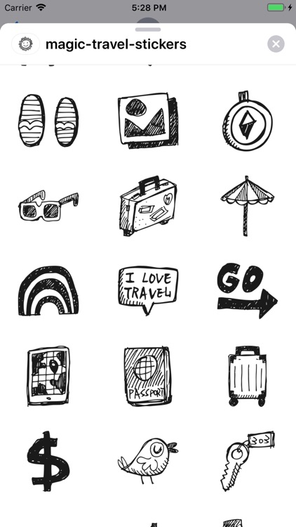 Magic Travel Stickers screenshot-6