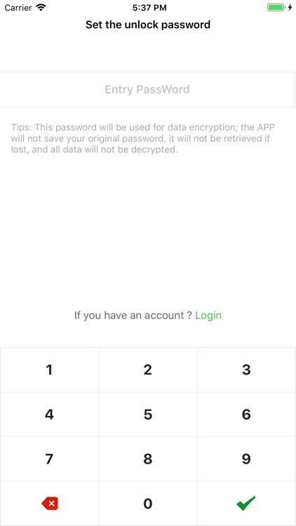 TKey - Password Manager