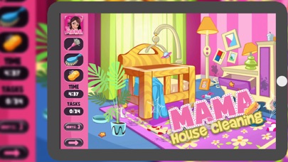 How to cancel & delete Mama House Cleaning Baby Game from iphone & ipad 3