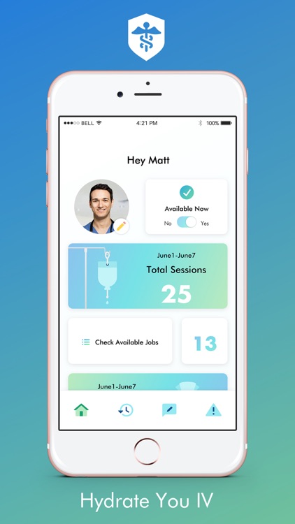 Hydrate Nurse App