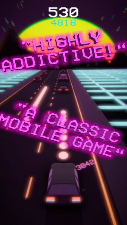 Retro Road - Retrowave screenshot-3