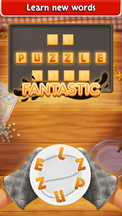 Connect Cookies Word Puzzle screenshot 2