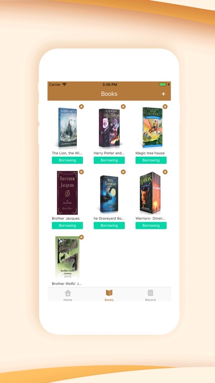 Small library-Debit management