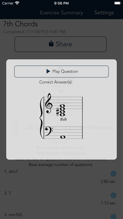 Harmonomics Ear Training Screenshots
