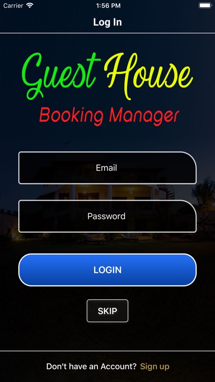 Guest House Booking Manager